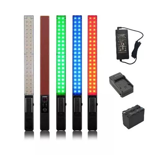 Led Espada Yongnuo Yn-360 (colorido) Fonte F970 Carreg Novo