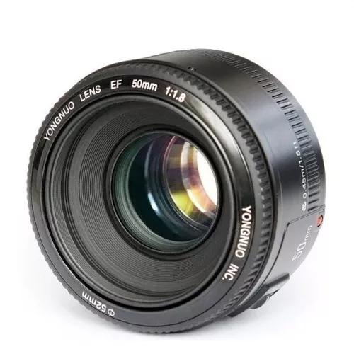 Lente Ef 50mm F1.8 Yongnuo Para Canon Novo Pronta Entrega