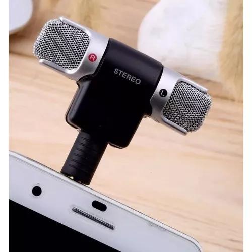 Microfone Mini Stéreo P2 Celular Android Iphone Camera