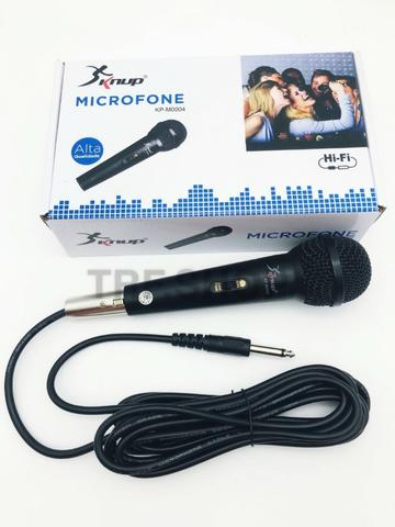 Microfone Dinâmico Profissional C/ Fio 4m P10