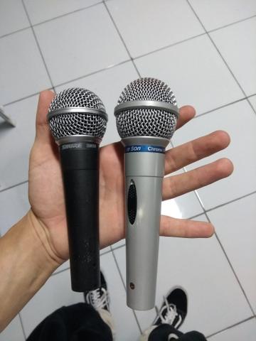 Microfone (Shure e Le son)