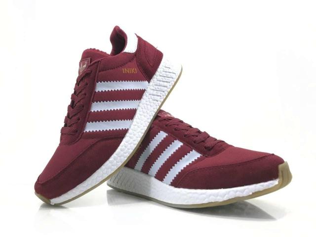 Adidas iniki vermelho novo zerado na caixa aceito cartão