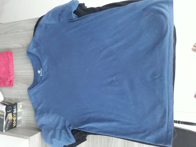 Camiseta basica azul g