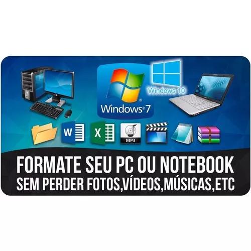 Formatação De Pc E Notebook