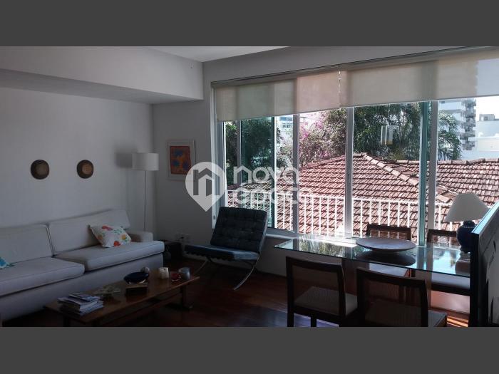 Leblon, 3 quartos, 1 vaga, 105 m² Rua Sambaíba, Leblon,