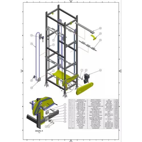 Projetista Cad/cam Print 3d Inventor-solidworks