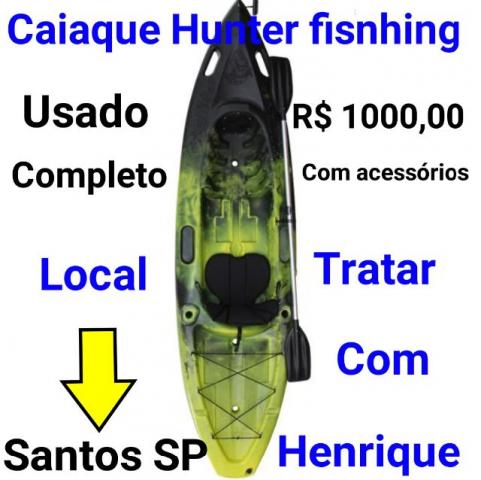 Caiaque Hunter fisnhing