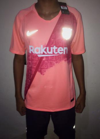 Camisa do Barcelona rosa 