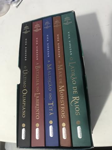 Box livros Percy Jackson & os Olimpianos