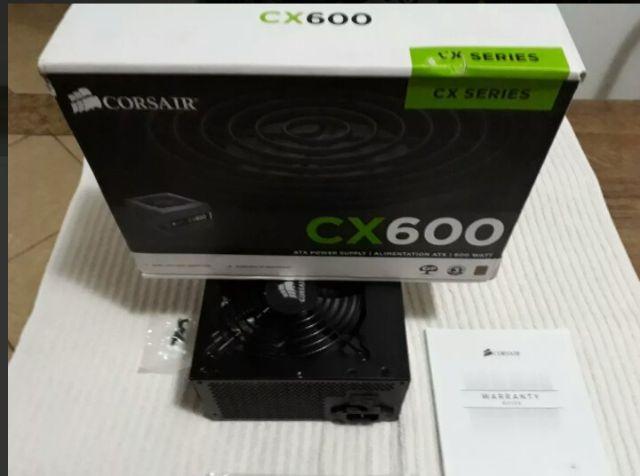 Fonte Corsair Cx600 Atx 600w