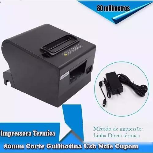 Impressora Termica Usb Qr Não Fiscal Cupom 80mm
