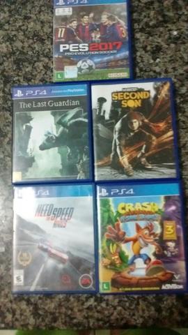 Jogos ps4 para trocas