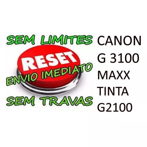 Reset Canon G1000 G2000 G3000 G1100 G2100 G3100,g3105outras