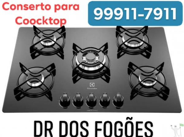 Conserto de Fogão coocktop à gás