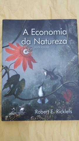 Livro "A Economia da Natureza" de Robert Ricklefs, Novo!!