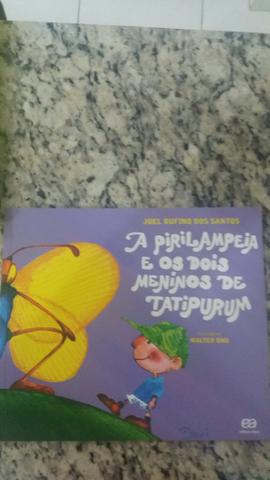 Livro A pirlilampeia e os dois meninos de titapurum