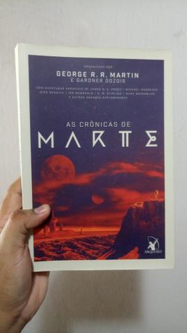 Livro As Crônicas de Marte de George R.R. Martin