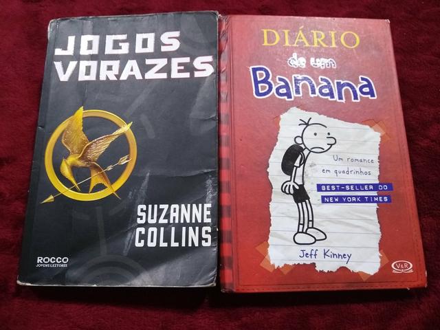 Livro - Jogos Vorazes / Diário de um Banana