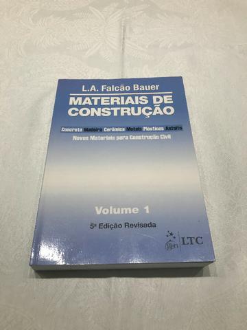 Livro Materiais De Construção - L.a. Falcão Bauer