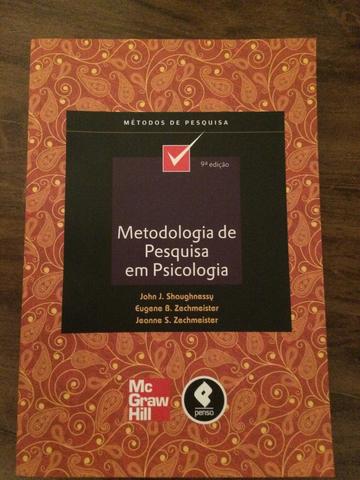 Livro - Metodologia de pesquisa em psicologia