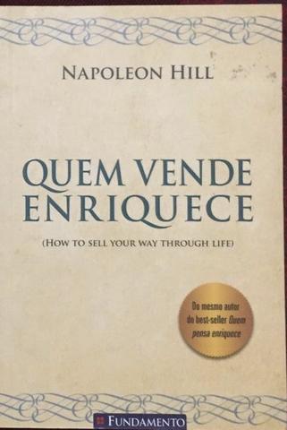 Livro QUEM VENDE ENRIQUECE