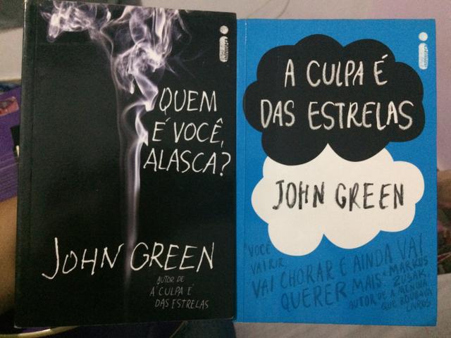 Livro: QUEM É VOCÊ, ALASCA?; A CULPA É DAS ESTRELAS. John