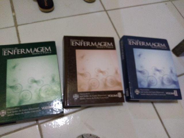 Livro enfermagem kit c 3