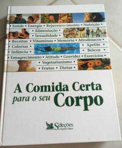 Livro sobre alimentação saudável