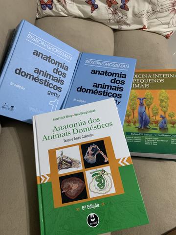 Livros de medicina Veterinária