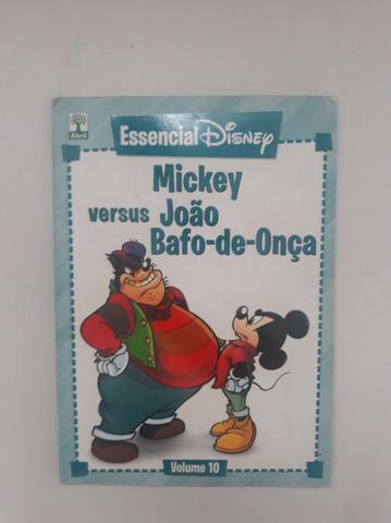 Mickey versus João Bafo-de-Onça Essencial Disney livro
