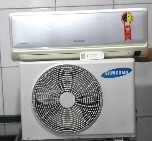 Ar condicionado Samsung  BTUs feito manutenção com