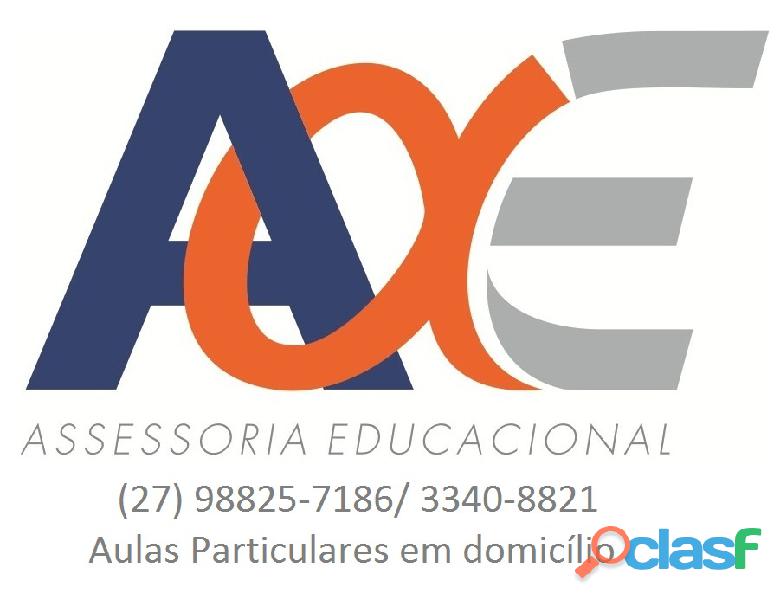 Aulas particulares de Química, Física, Matemática e