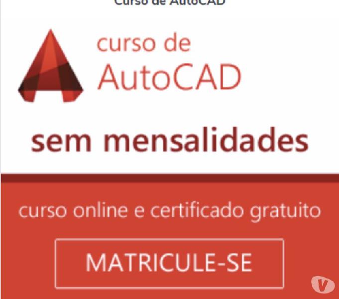 Curso de Autocad Online - Com certificado de conclusão