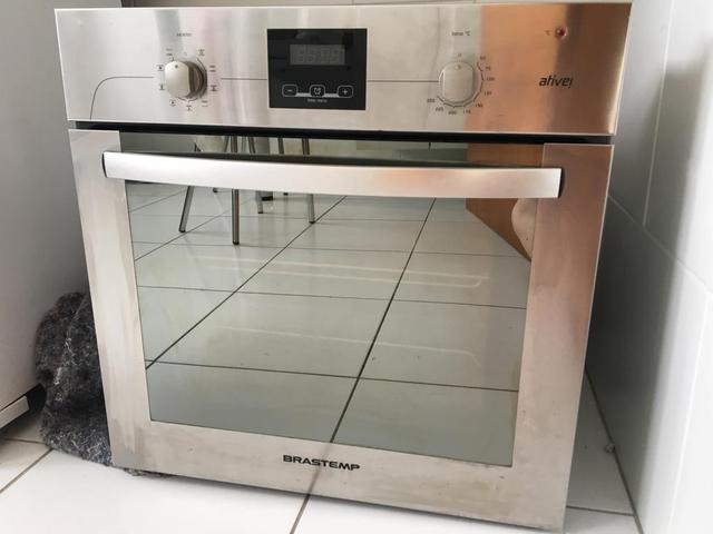 Forno Elétrico de Embutir Brastemp 220V