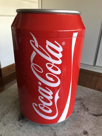 Geladeira Linda No Formato De Uma Lata Coca-cola 8 Litros