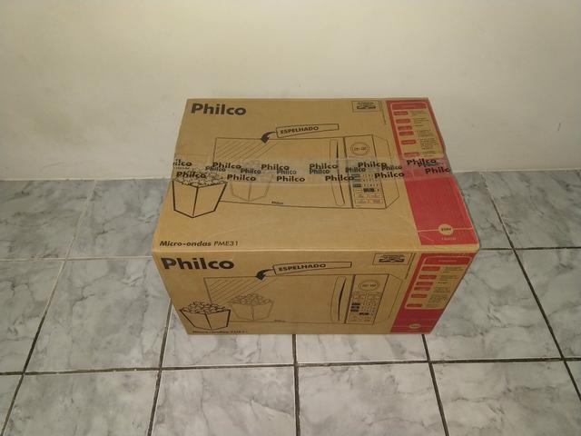 Microondas Philco 31 litros grande novo