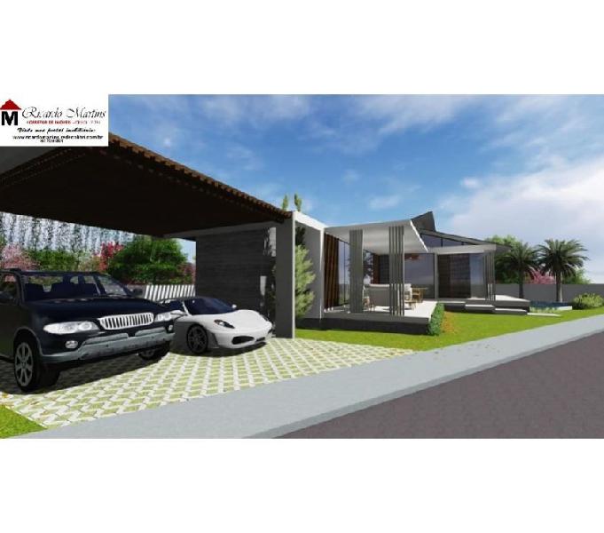 Projeto casa a venda condomínio Vila Suíça balneário