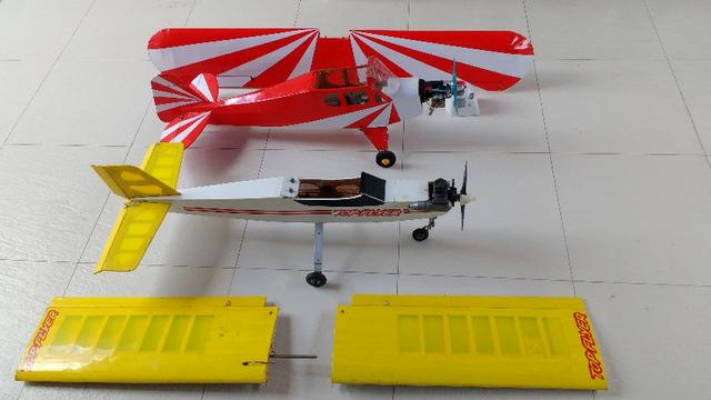 Aeromodelo Top Flyer e Clipped Wing