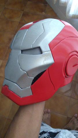 Capacete cosplay Homem de Ferro