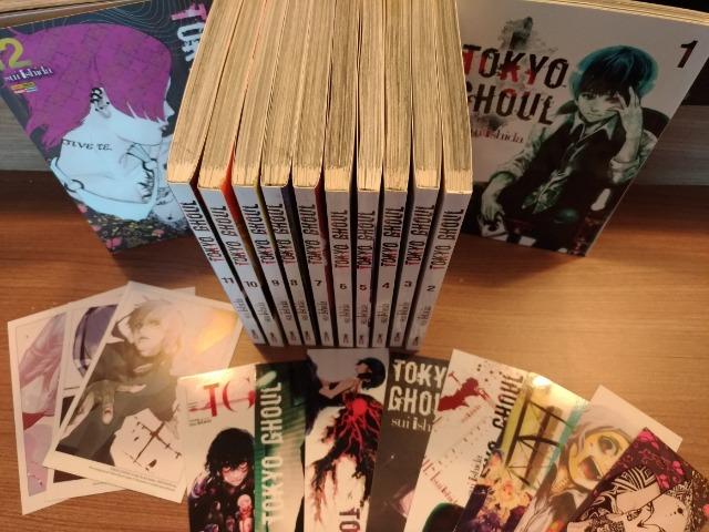 Coleção de mangás Tokyo Ghoul Volumes 1 ao 12