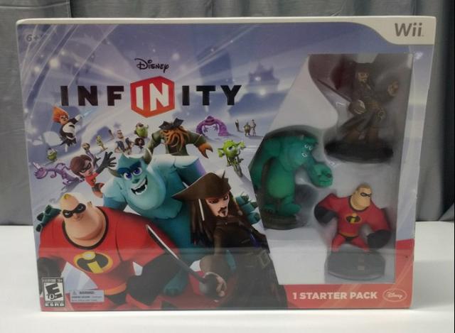 Disney Infinity Starter Pack C/ 3 Bonecos - Wii