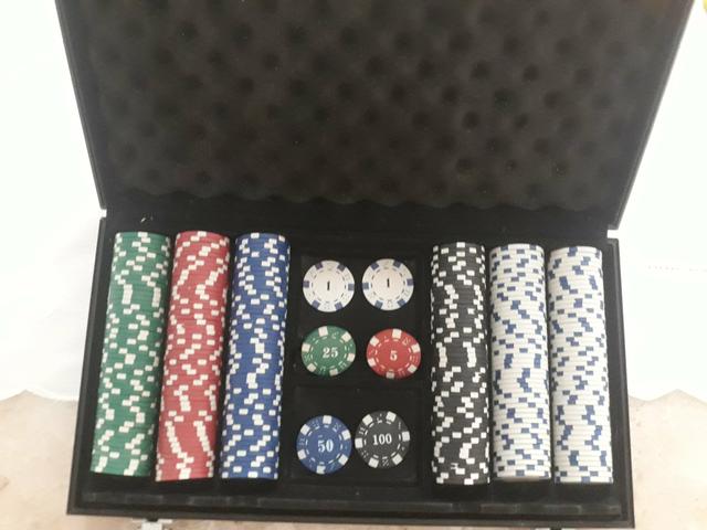 Fichas de Poker com Maleta