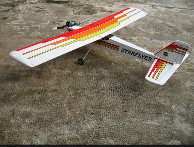 Kit completo aeromodelo startflyer