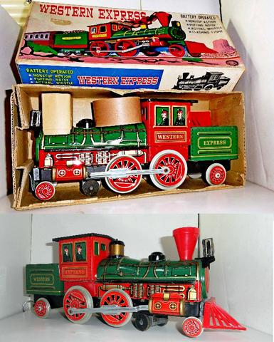 Locomotiva da Modern Toys.Caixa original. Raríssima