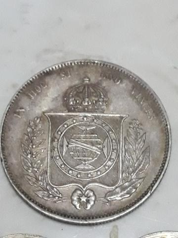 Lote de moedas de Réis