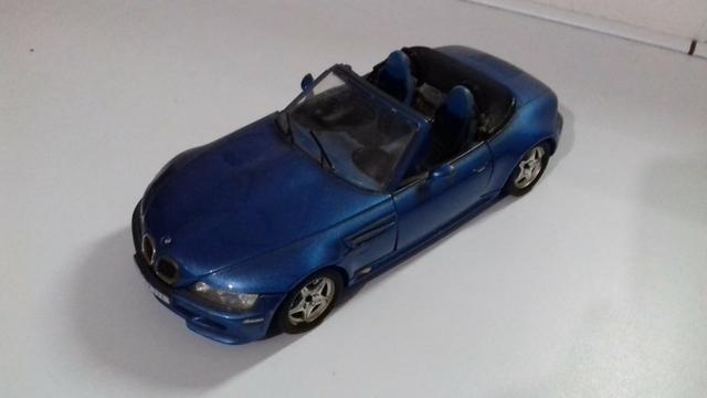 Miniatura Bmw M Roadster  Azul Burago 1-24