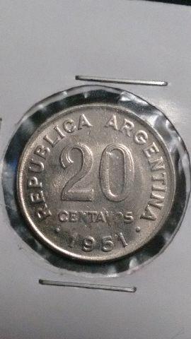 Moeda de 20 pesos  - argentina