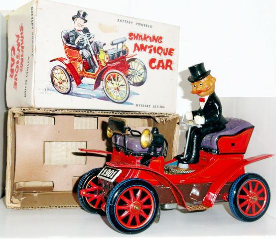 Shaking Antique Car.Da marca Nomura Toys(tn).Raridade