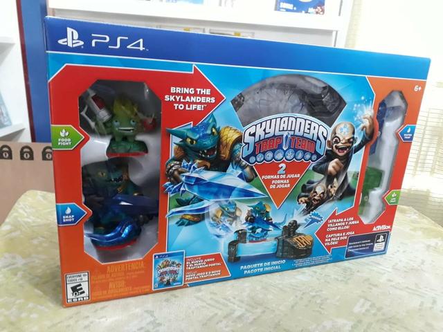 Skylanders trap team ps4 novo