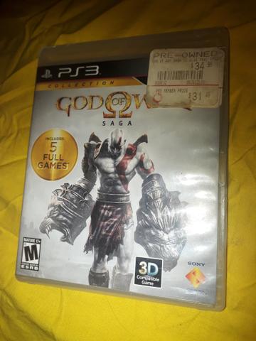 God of war saga CD Duplo 60$